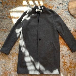 Zara Gray Wool Jacket